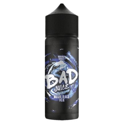 Bad Juice 100ml Shortfill Blue Raz Ice