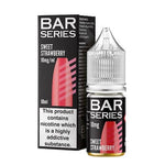 Bar Series Nic Salt 10ml E - Liquid - Pack of 10 Sweet Strawberry