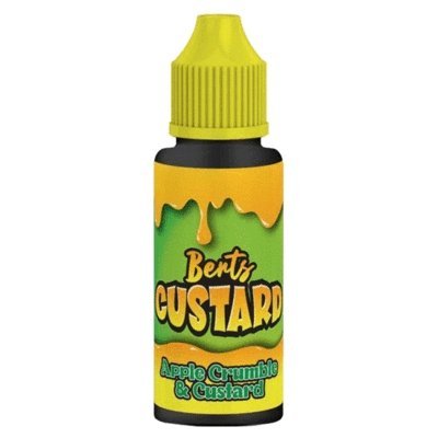 Bert Custard 100ml Shortfill Apple Crumble & Custard