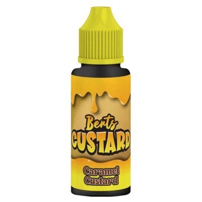 Bert Custard 100ml Shortfill Caramel Custard