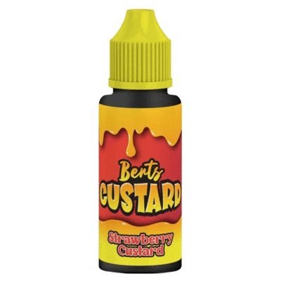 Bert Custard 100ml Shortfill Strawberry Custard