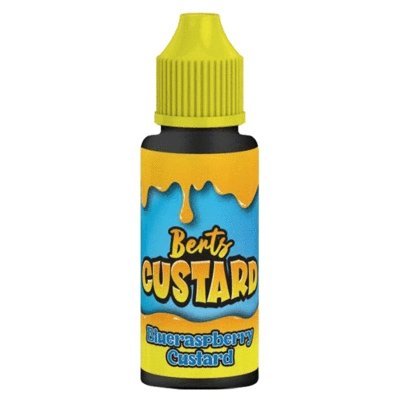 Bert Custard 100ml Shortfill Blueraspberry Custard