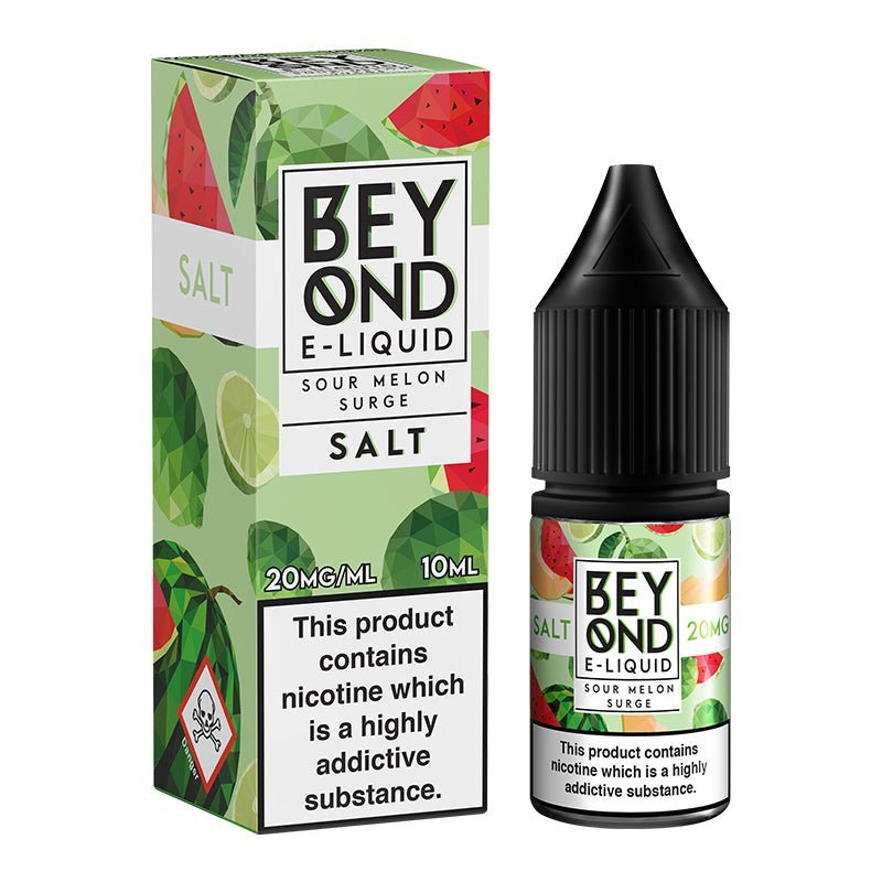 Beyond Salts 10ml Nic Salt - Pack of 10 Sour Melon Surge