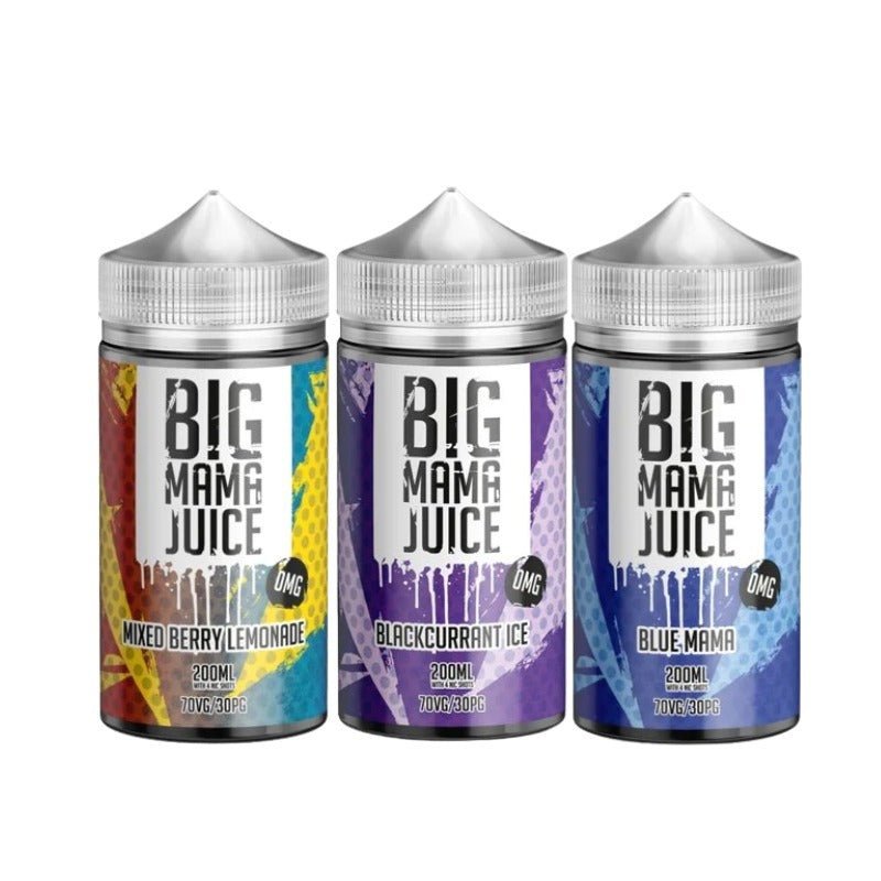 Big Mama Juice 200ml Shortfill Blackcurrant Ice