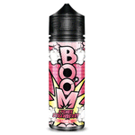 Boom 100ml E - liquids Shortfill Lychee Strawberry