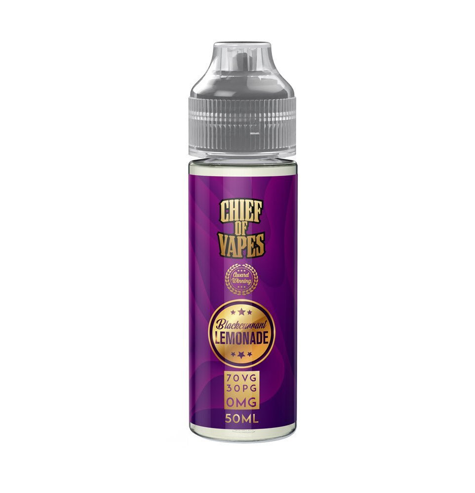 Chief Of Vapes - Fireball - 50ml E - liquids Shortfill Blackcurrant Lemonade