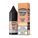 Chubby Salt 10ml E - liquids Nic Salts - Box of 10 Peach Ice