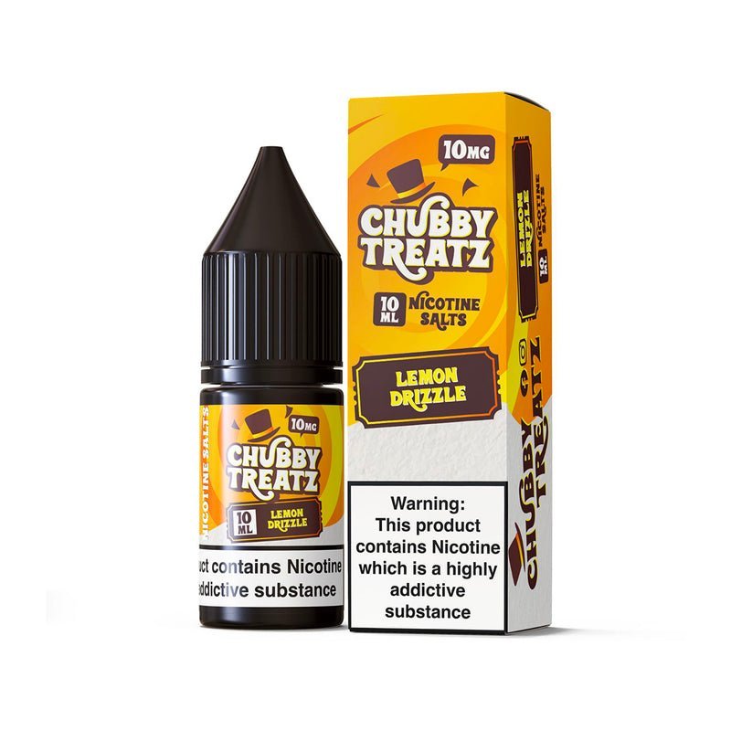 Chubby Treatz Nic Salts 10ml - Box of 10 Lemon Drizzle