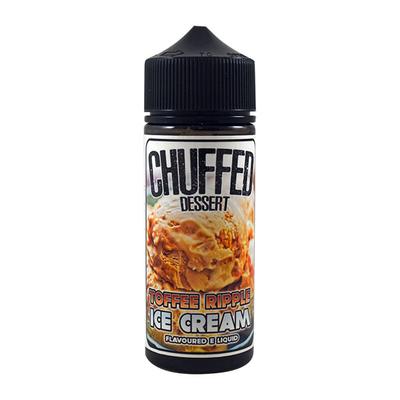 Chuffed Dessert - 100ml Shortfill Toffee Ripple Ice Cream