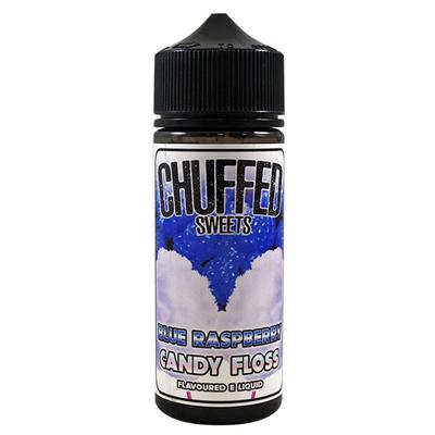 Chuffed Sweets Candy Floss 100ML Shortfill Blue Raspberry Candy Floss