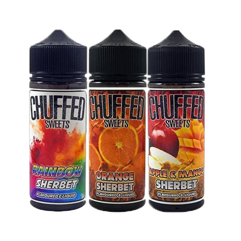 Chuffed Sweets Sherbet 100ML Shortfill Cherry Sherbet