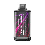 Crystal Prime Deluxe 18000 Prefilled Pod Vape Box of 10 Strawberry Raspberry Cherry Ice