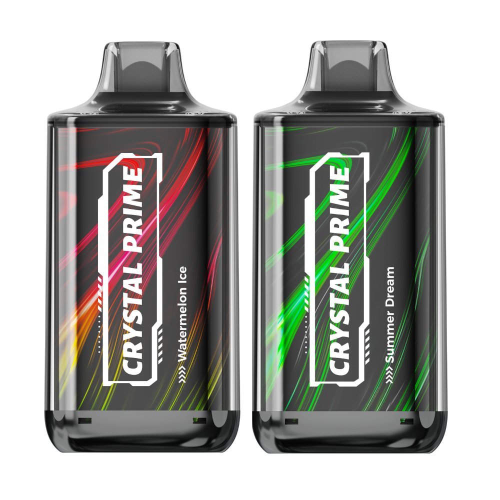Crystal Prime Deluxe 18000 Prefilled Pod Vape Box of 10 Gummy Bear