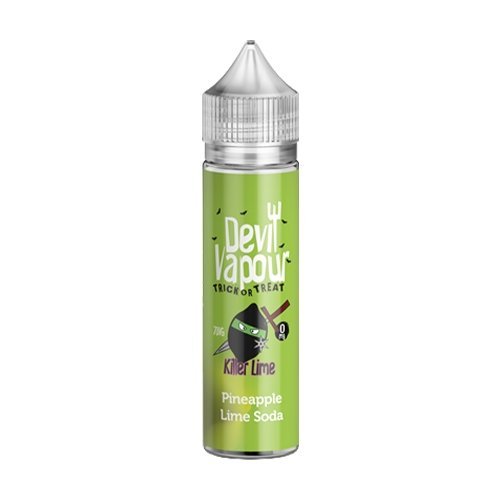 Devil Vapour 50ml Shortfill Pineapple Lime Soda