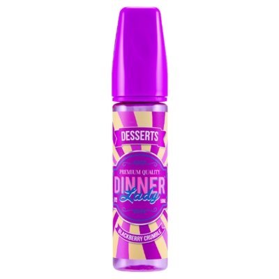 Dinner Lady Desserts 50ml Shortfill Blackberry Crumble