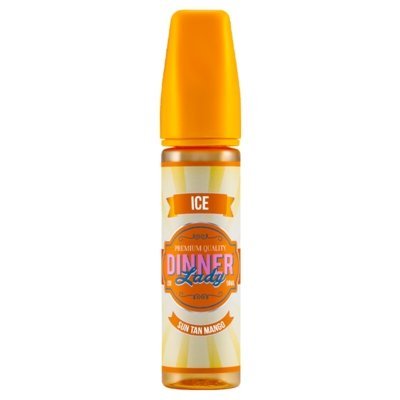 Dinner Lady Ice 50ml Shortfill Sun Tan Mango