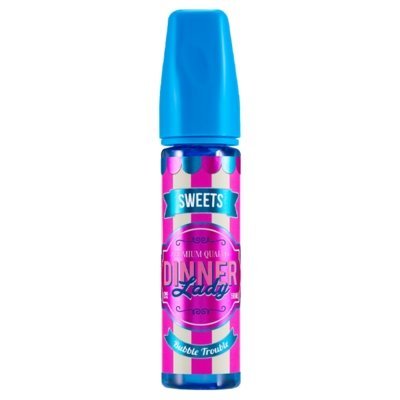 Dinner Lady Sweets 50ml Shortfill Bubble Trouble