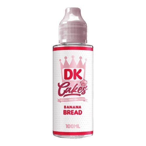 Donut King Cakes 100ml Shortfill Banana Bread