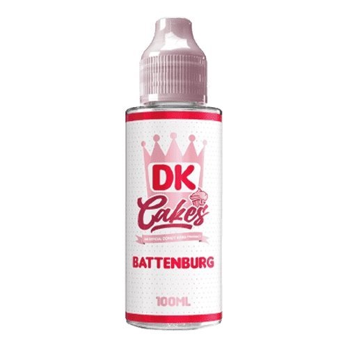 Donut King Cakes 100ml Shortfill Battenberg