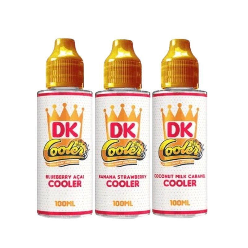 Donut King Cooler 100ml Shortfill Banana Strawberry Cooler