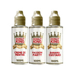 Donut King Limited 100ml Shortfill Banana Custard