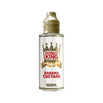 Donut King Limited 100ml Shortfill Banana Custard