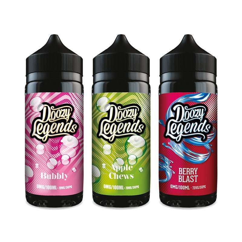 Doozy Legends 100ml E - Liquid Shortfills Fiji