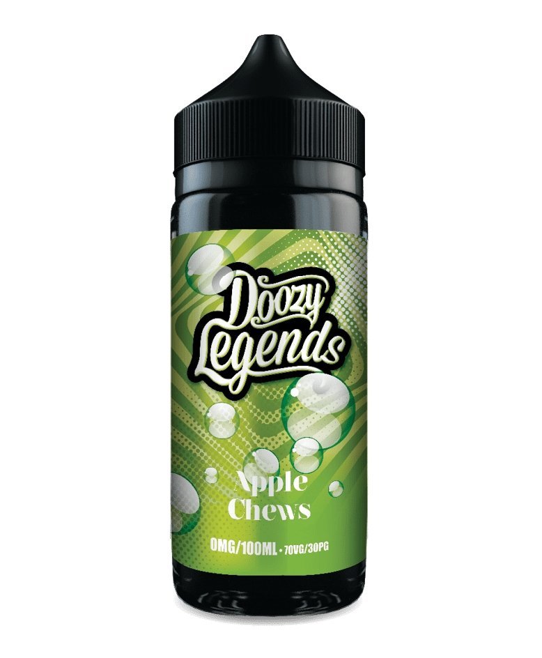 Doozy Legends 100ml E - Liquid Shortfills Apple Chews