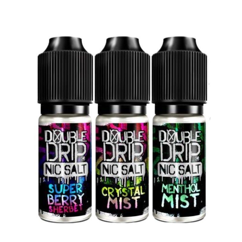 Double Drip 10ML Nic Salt (Pack of 10) 10mg