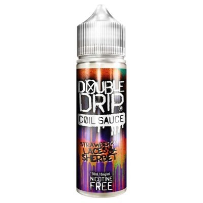 Double Drip 50ml Shortfill Strawberry Laces And Sherbet