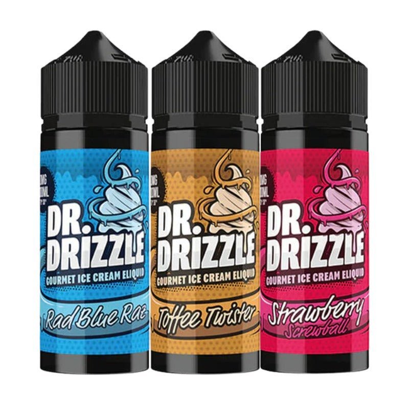 Dr Drizzle 100ml Shortfill Strawberry Screwball