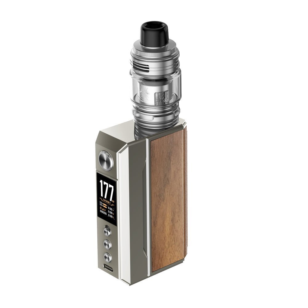 Drag 4 Vape Kit Pale Gold + Walnut