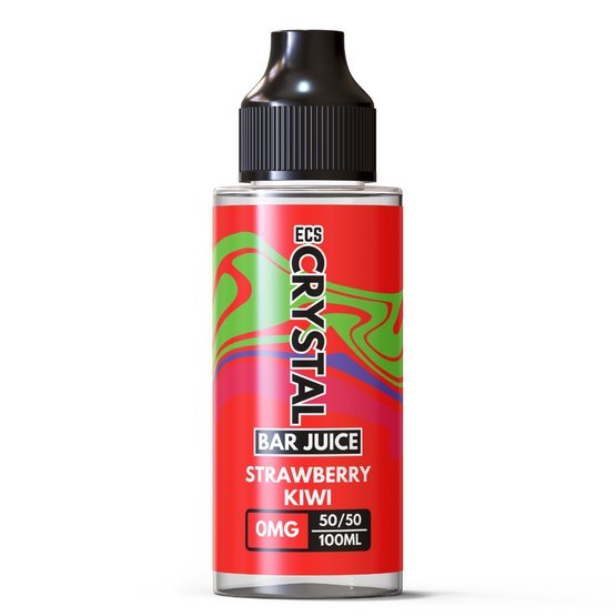 ECS Crystal Bar Juice 100ml E - liquids Strawberry Kiwi