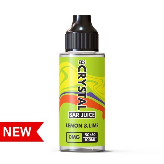 ECS Crystal Bar Juice 100ml E - liquids Lemon Lime