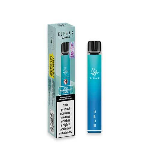 Elf Bar Elfa Pro Prefilled Pod Starter Kit Box of 10 Blue