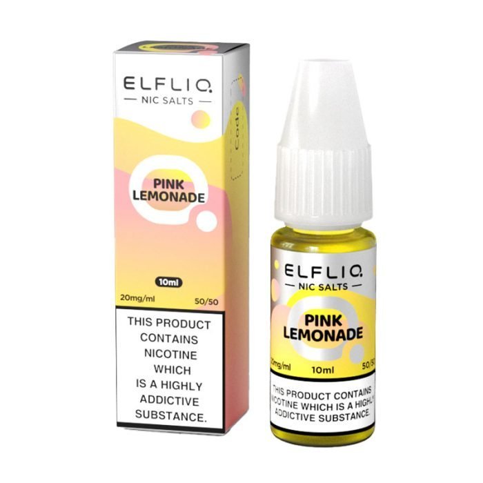 Elf Bar Elfliq Nic Salt - Box of 10 Pink Lemonade