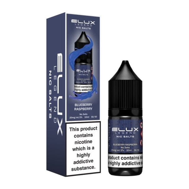 Elux Legend Nic Salts - 10ml E - liquids - Box of 10 10mg