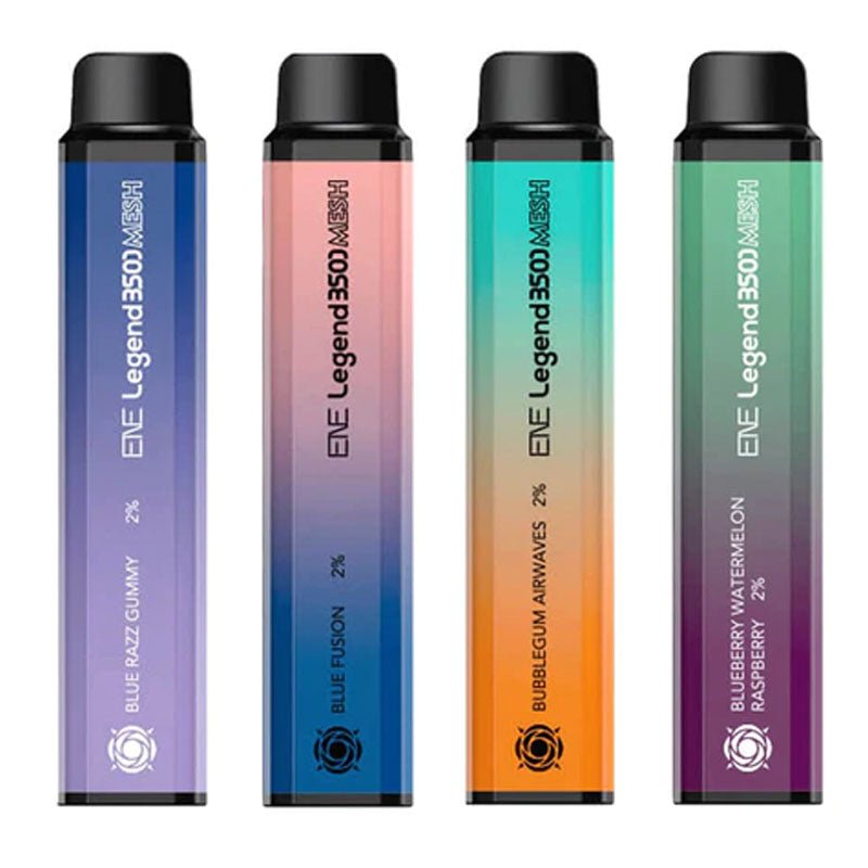 ENE Legend 3500 Mesh Disposable Vape Pod Pen Box of 10 Blue Fusion
