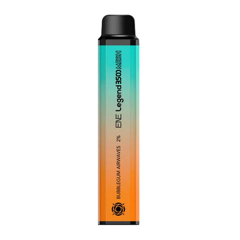 ENE Legend 3500 Mesh Disposable Vape Pod Pen Box of 10 Bubblegum Airwaves