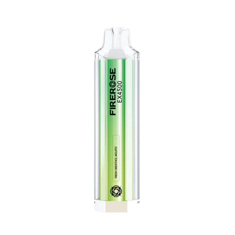 Firerose 4500 Puffs Disposable Vape Pod - Box of 10 Fresh Menthol Mojito