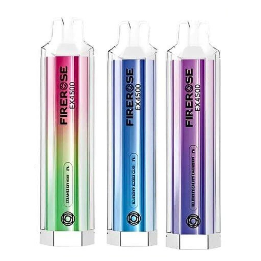 Firerose 4500 Puffs Disposable Vape Pod - Box of 10 Apple Berry Blast