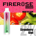 Firerose 4500 Puffs Disposable Vape Pod - Box of 10 Strawberry Kiwi