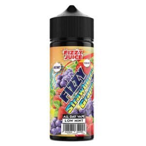 Fizzy Juice 100ml Shortfill Strawberry Grape