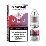 Flow Bar 20ml Nic Salts E - Liquid Pack of 10 Blue Razz Cherry