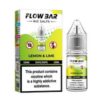 Flow Bar 20ml Nic Salts E - Liquid Pack of 10 Lemon & Lime
