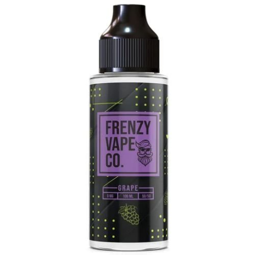 Frenzy Vape Co. 100ml Shortfill E - Liquid Grape