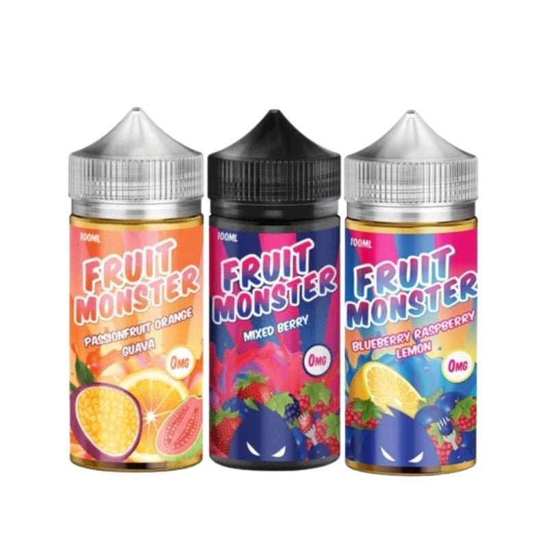 Fruit Monster 100ml Shortfill Blueberry Raspberry Lemon