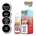 Fruity Vapes Salt 10ml Nic Salts Box of 10 Fizzy Cherry