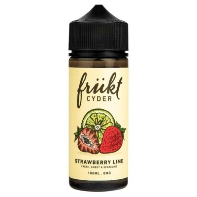 Frukt Cyder 100ML Shortfill Strawberry Lime