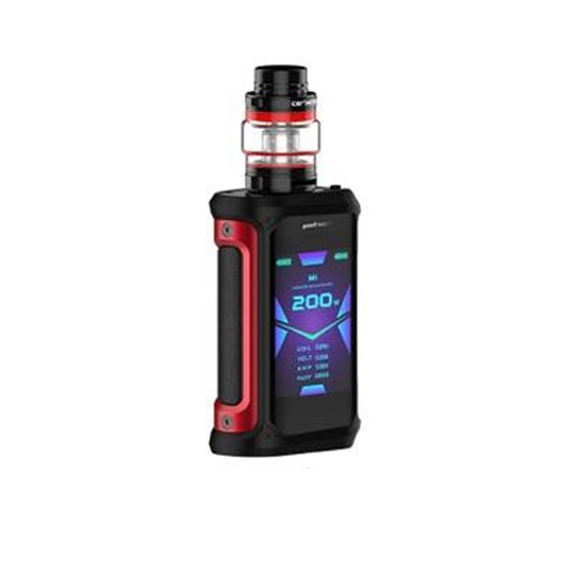 GEEKVAPE - AEGIS CERBERUS TANK - VAPE KIT Red and Black